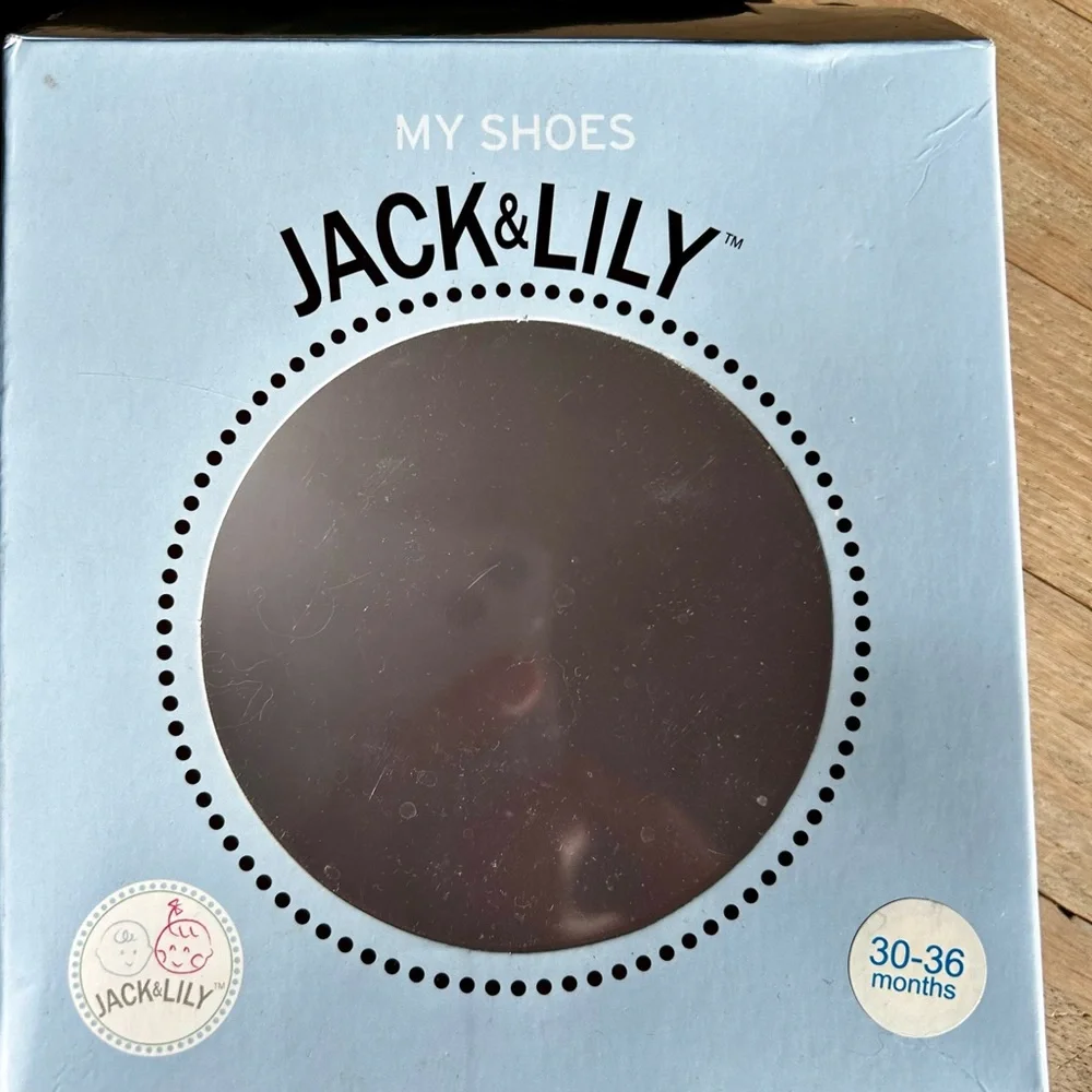 Jack & Lily Baby Shoes. 30-36 MO